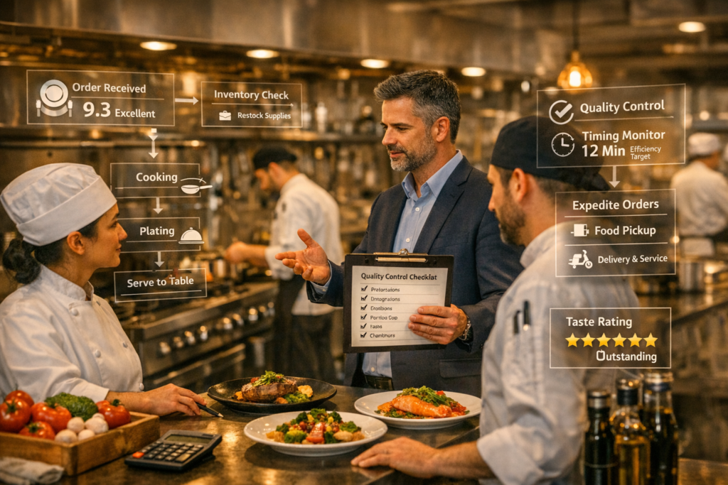 restaurant workflow 666